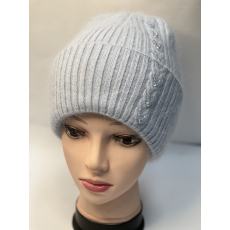 Шапка ангорова подвійна 32