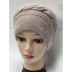 Шапка жіноча з ангори подвійна 