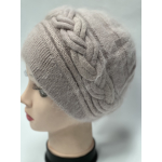 Шапка жіноча з ангори подвійна 