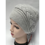 Шапка жіноча з ангори подвійна 