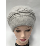 Шапка жіноча з ангори подвійна 