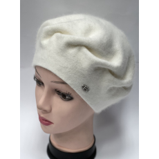 Берет ангоровий подвійний 35