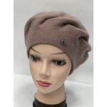 Берет ангоровий подвійний 35