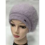 Берет ангоровий подвійний  15