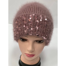 Шапка ангорова одинарна 2501