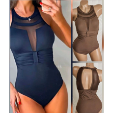 Купальник суцільний бюстгальтер з тонким вставним поролончиком «рубчик» 368
